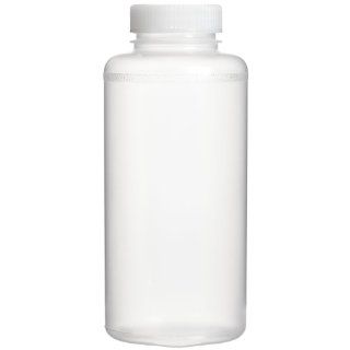 Bel Art 106320006 Scienceware Polypropylene Precisionware Wide Mouth Autoclavable Bottle with 45mm Closure, 250ml Capacity, Pack of 12 Science Lab Wash Bottles