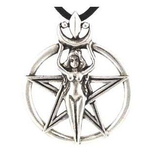 Wicca New Beginnings Amulet Talisman Pentagram Pentacle Necklace Pendant Charm Religious Wicca Wiccan Pagan Men's Women's Jewelry Five Pointed Star Jewelry