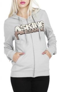 Asking Alexandria Logo Face Girls Zip Hoodie Size  X Small Clothing