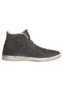 Converse   PRO LEATHER LP MID SUEDE   High top trainers   grey