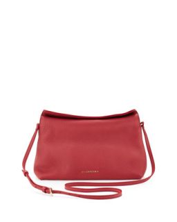 Burberry Small Grained Leather Crossbody Bag, Pink