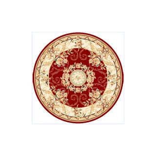 Safavieh Lyndhurst 5 ft 3 in x 5 ft 3 in Round Red Transitional Area Rug