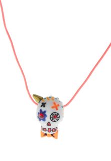 N2 CALAVERAS   Necklace   orange