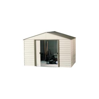 Arrow Vinyl Coated Steel Storage Shed (Common 10 ft x 12 ft; Interior Dimensions 9.85 ft x 11.71 ft)