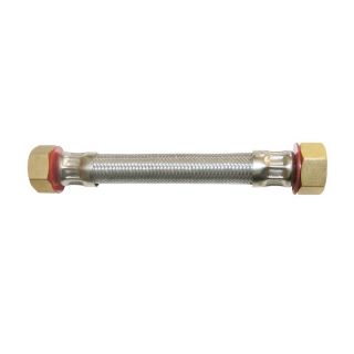 Watts 3/4 x 3/4 x 12 Stainless Steel Water Heater Connector