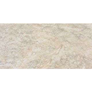 Style Selections Floriana Heather Glazed Porcelain Wall Tile (Common 12 in x 24 in; Actual 11.81 in x 23.62 in)