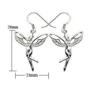 rhodium earrings   Cut out tinker bell fairy design  by GlitZ JewelZ � Jewelry