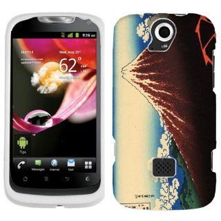 Huawei T Mobile MyTouch Q Katsushika Hokusa Lightnings Below the Summit Hard Case Phone Cover Cell Phones & Accessories