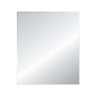Style Selections 30 in x 36 in Beveled Edge Mirror
