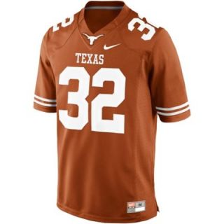 Nike Texas Longhorns #32 Limited Football Jersey   Burnt Orange