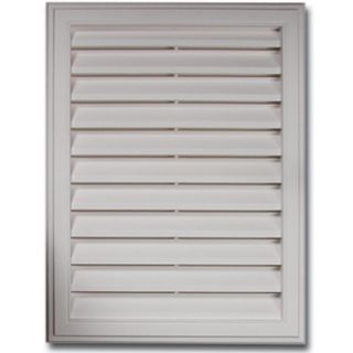 Severe Weather White Plastic Gable Vent (Fits Opening 18X24 in; Actual 20X26 in)