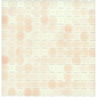 Elida Ceramica Recycled Walnut Glass Mosaic Square Indoor/Outdoor Wall Tile (Common 12 in x 12 in; Actual 12.5 in x 12.5 in)