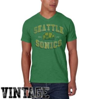 47 Brand Seattle SuperSonics JV Scrum T Shirt   Kelly Green