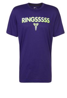 Nike Performance   KOBE RINGSSSSS   Print T shirt   purple