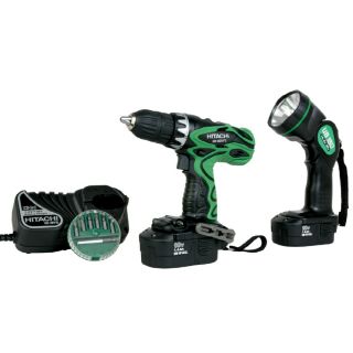 Hitachi 18 Volt Nickel Cadmium Cordless Combo Kit