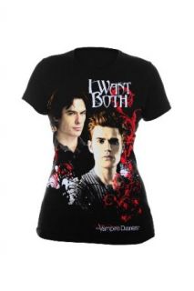 The Vampire Diaries I Want Both Girls T Shirt Size  Small Clothing
