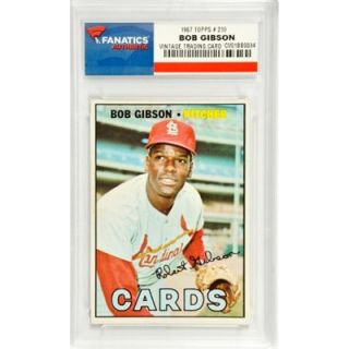 Bob Gibson St. Louis Cardinals 1967 Topps #210 Card
