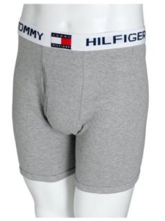 Tommy Hilfiger Men's Boxer Brief, Grey Heather, Medium at  Mens Clothing store