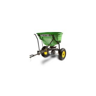 John Deere 130 lb Capacity Tow Behind Lawn Spreader