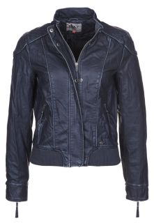 ONLY   MEDITHA   Faux leather jacket   grey