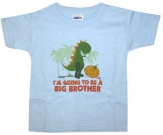 Sibling Tees Dinosaur Going To Be A Big Brother Infant/ToddlerT Shirt Clothing
