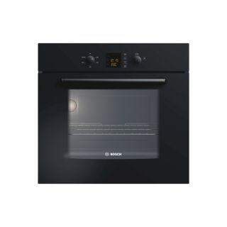 Bosch 300 Series 30 in Self Cleaning Single Electric Wall Oven (Black)