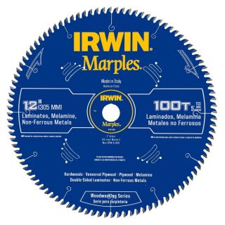 IRWIN Marples 12 in 100 Tooth Circular Saw Blade