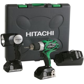 Hitachi 18 Volt 1/2 in Cordless Drill with Hard Case