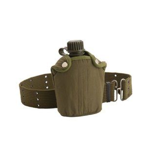 Coleman Military Canteen with Cover and Belt  Camping Canteens  Sports & Outdoors