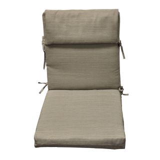 allen + roth Natural Patio Chair Cushion