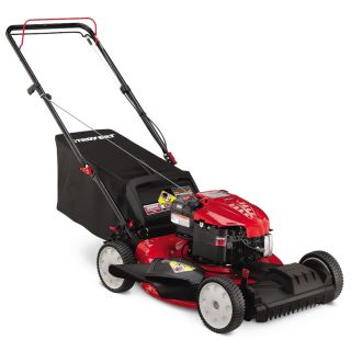 Troy Bilt 190 cc 21 in Self Propelled Front Wheel Drive 3 in 1 Gas Push Lawn Mower with Briggs & Stratton Engine and Mulching Capability