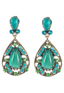 Konplott   INDIAN PARADISE   Earrings   petrol