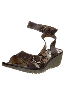 Fly London   OREO   Wedge Sandals   brown