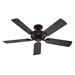 Hunter 5 Minute Outdoor 52 in New Bronze Outdoor Downrod or Flush Mount Ceiling Fan