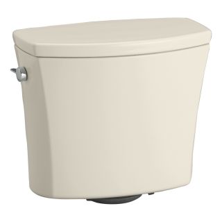 KOHLER Kelston Almond 1.28 GPF (4.85 LPF) 12 in Rough In Single Flush Toilet Tank