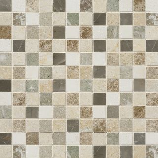 Marble Systems 6 Pack NBS Chara Natural Stone Mosaic Square Wall Tile (Common 12 in x 12 in; Actual 12 in x 12 in)
