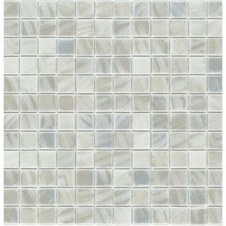 Elida Ceramica Recycled Ice Glass Mosaic Square Indoor/Outdoor Wall Tile (Common 12 in x 12 in; Actual 12.5 in x 12.5 in)