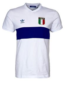 adidas Originals   E12 ITALIA   Print T shirt   white