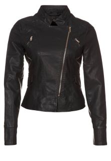 Morgan   Leather jacket   black