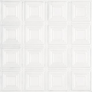 Armstrong Metallaire Small Panels Lay In Ceiling Tile (Common 24 in x 24 in; Actual 23.75 in x 23.75 in)