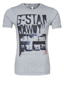 Star   SHELBY   Print T shirt   grey