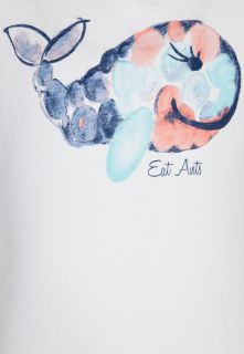 Eat ants by Sanetta Print T shirt   white