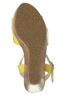 Even&Odd High heeled sandals   yellow