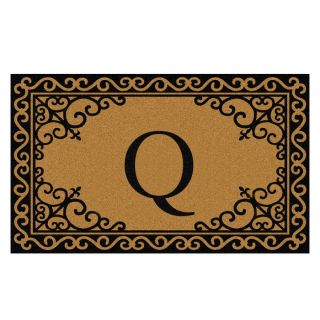 Mohawk Home 18 in x 30 in Scroll Corner Ultra Thick Q Door Mat