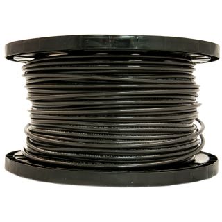Southwire 500 ft 8 AWG Stranded Black Copper THHN Wire (By the Roll)