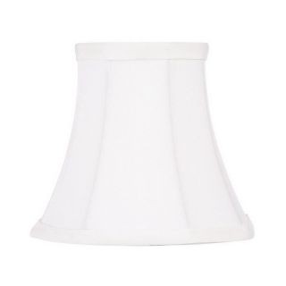 Livex Lighting 4 1/2 in x 5 in White Bell Lamp Shade