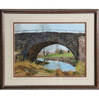 Art Bridge Arch (Jeffersonville, NY)  Watercolor  Michael Davidoff