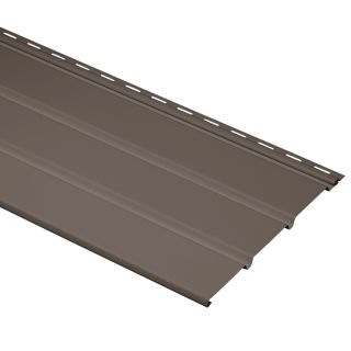 Durabuilt Musket Brown Triple Solid Soffit (Common 12 in x 12 ft; Actual 12 in x 12 ft)