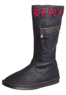 Replay   BERRY   Winter boots   blue