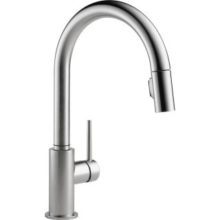 Delta Trinsic Arctic Stainless Pull Down Kitchen Faucet